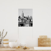 NYC Skyline II Poster (Keuken)