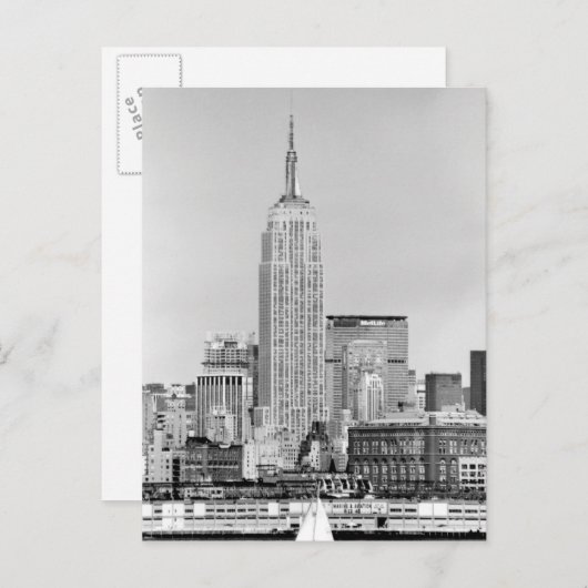 NYC Skyline IV Briefkaart (Voorkant / Achterkant)