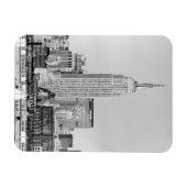 NYC Skyline IV Magneet (Horizontaal)