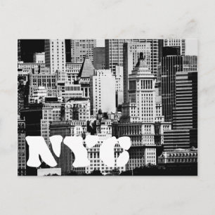 NYC Skyline IX Briefkaart