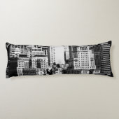 NYC Skyline IX Lichaamskussen (Achterkant)