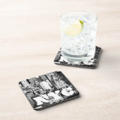 NYC Skyline IX Onderzetter (Rechterzijde)