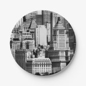 NYC Skyline IX Papieren Bordje (Voorkant)