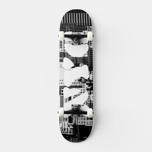 NYC Skyline IX Skateboard (Voorkant)