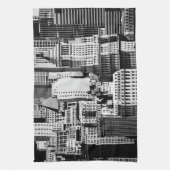 NYC Skyline IX Theedoek (Verticaal)