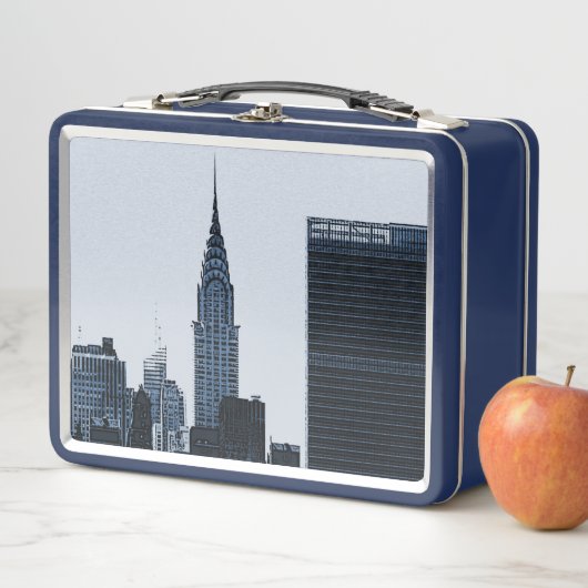 NYC Skyline Lunchbox (In situ)