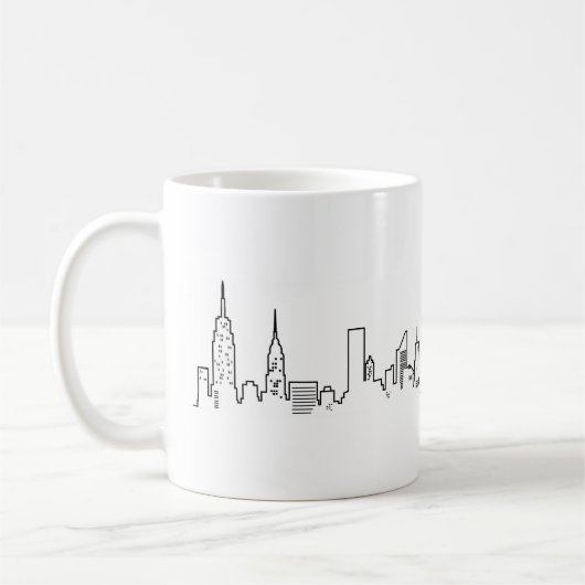 NYC Skyline Mok (Links)