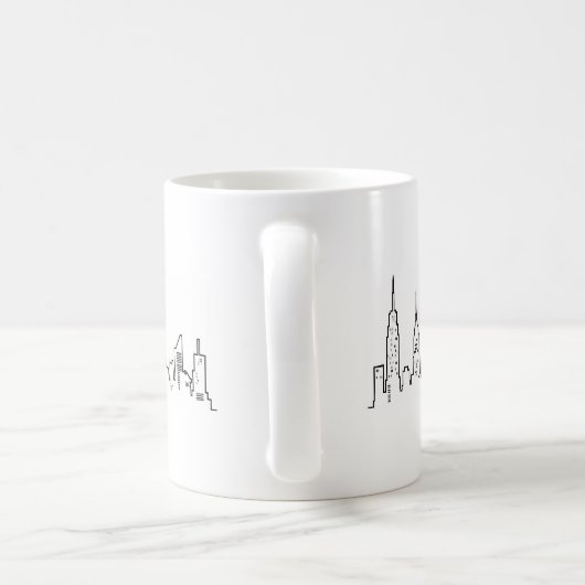 NYC Skyline Mok (Handvat)