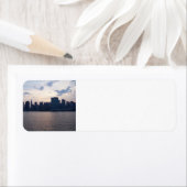 NYC Skyline - Retouradreslabels Etiket (Insitu)