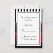 NYC Skyline Sil Red Sky Blk Wht Stripe P RSVP (Dos)