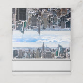 NYC Skyline Star Place-kaarten (Buitenkant ongevouwen)