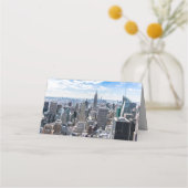 NYC Skyline Star Place-kaarten (Achterkant)