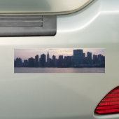 NYC Skyline - Sticker pare-chocs (En voiture)