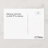 NYC Skyline: WTC 9/11 in Light 2013 #1 Briefkaart (Achterkant)