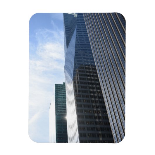 NYC Skyscrapers Manhattan Architecture New York Magneet (Verticaal)