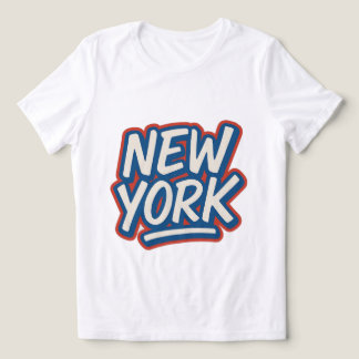 NYC State of Mind - Vrouwen Street Chic T-shirt