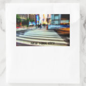 NYC Street Abstracte Sticker (Tas)