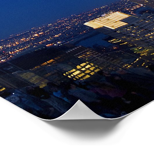 NYC Sun Down Poster (Hoek)