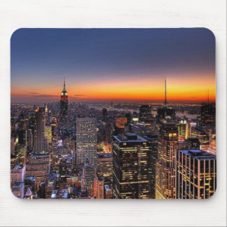 NYC sunset Mousepad Muismat