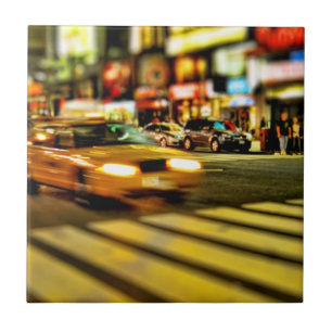 NYC Taxi Abstract Tegeltje
