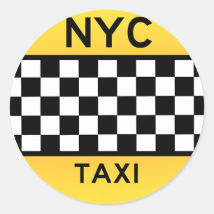 NYC TAXI STICKER