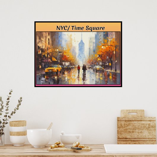 NYC/Time Square Poster (Keuken)
