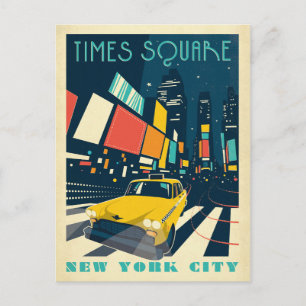 NYC - Times Square Briefkaart