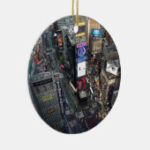 NYC Times Square Keramisch Ornament (Rechts)