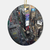 NYC Times Square Keramisch Ornament (Links)