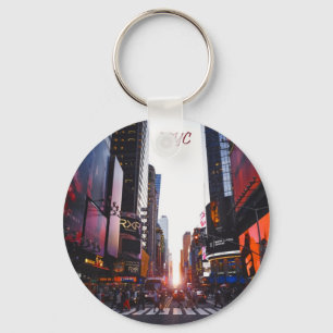 NYC Times Square New York City Sleutelhanger