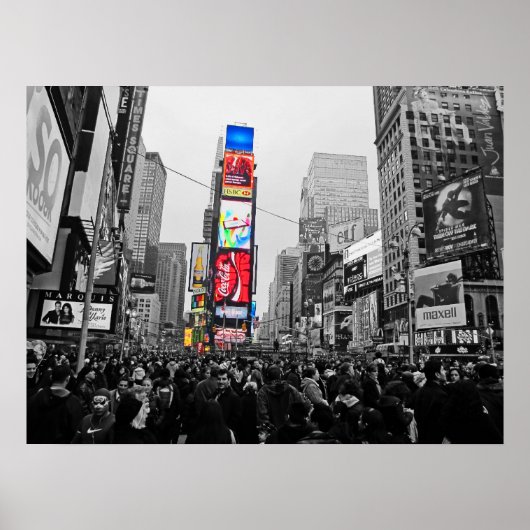 NYC Times Square Poster (Voorkant)