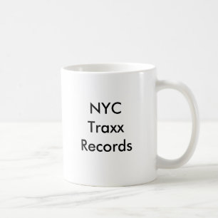 NYC Traxx Records Coffee Mok
