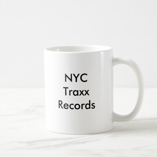 NYC Traxx Records Coffee Mok (Rechts)