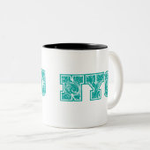 NYC TWEEKLEURIGE KOFFIEMOK (Voorkant rechts)