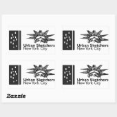 NYC Urban Sketchers Sticker (Vel)