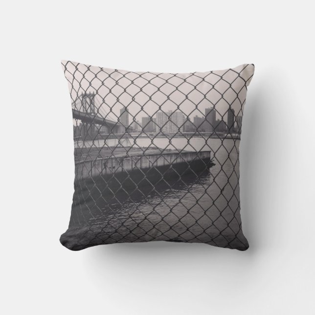 NYC van Brooklyn Pillow Kussen (Voorkant)