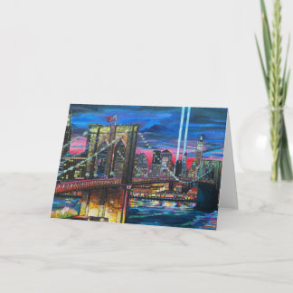 Nyc- wenskaart kaart