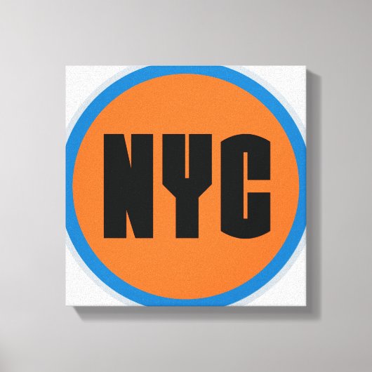 NYC Wrapped Canvas Afdruk (Voorkant)
