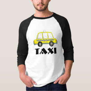 NYC Yellow Checkered Taxi Cab New York City T-shirt