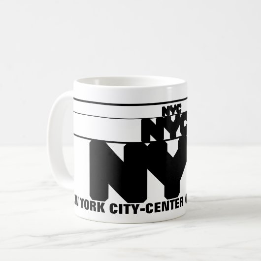 NYCCOU 3NYC Mug (Devant gauche)