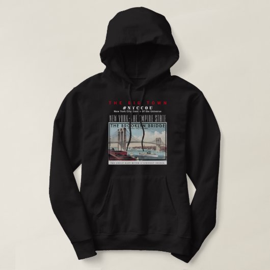 NYCCOU DE GROTE STAD BB2 HOODIE (Design voorkant)