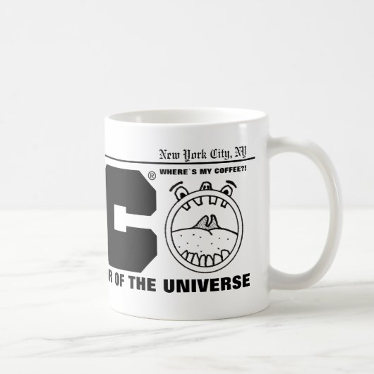 NYCCOU NYC SCREAMING-HEAD KOFFIEMOK (Rechts)