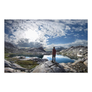 Nydiver Lakes - Ansel Adams Wilderness - Sierra Foto Afdruk