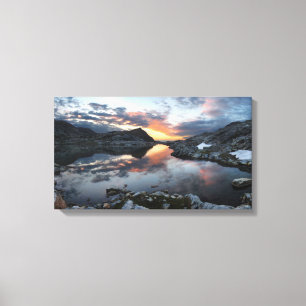 Nydiver Lakes Sunrise 2 - Ansel Adams Wilderness Canvas Afdruk