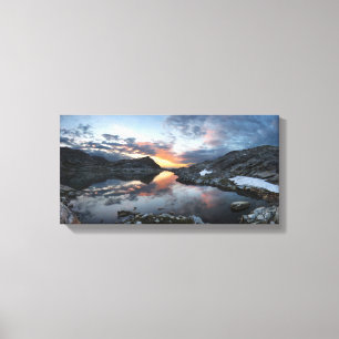 Nydiver Lakes Sunrise - Ansel Adams Wilderness Canvas Afdruk