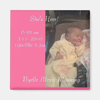 Nyelle, She's Here!, Nyelle Alexis Manning, 6:5... Magneet