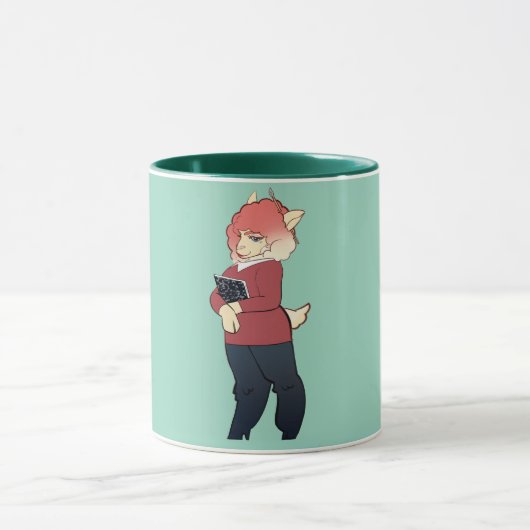 NYGEL Baaarbra tweetonige Mok, 15 oz Mok (Midden)