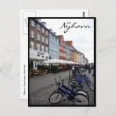 nyhavn bikes briefkaart (Voorkant / Achterkant)