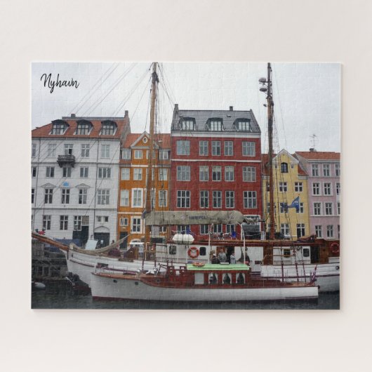 nyhavn denemarken legpuzzel (Horizontaal)