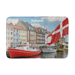 Nyhavn Kopenhagen Denemarken Badmat
